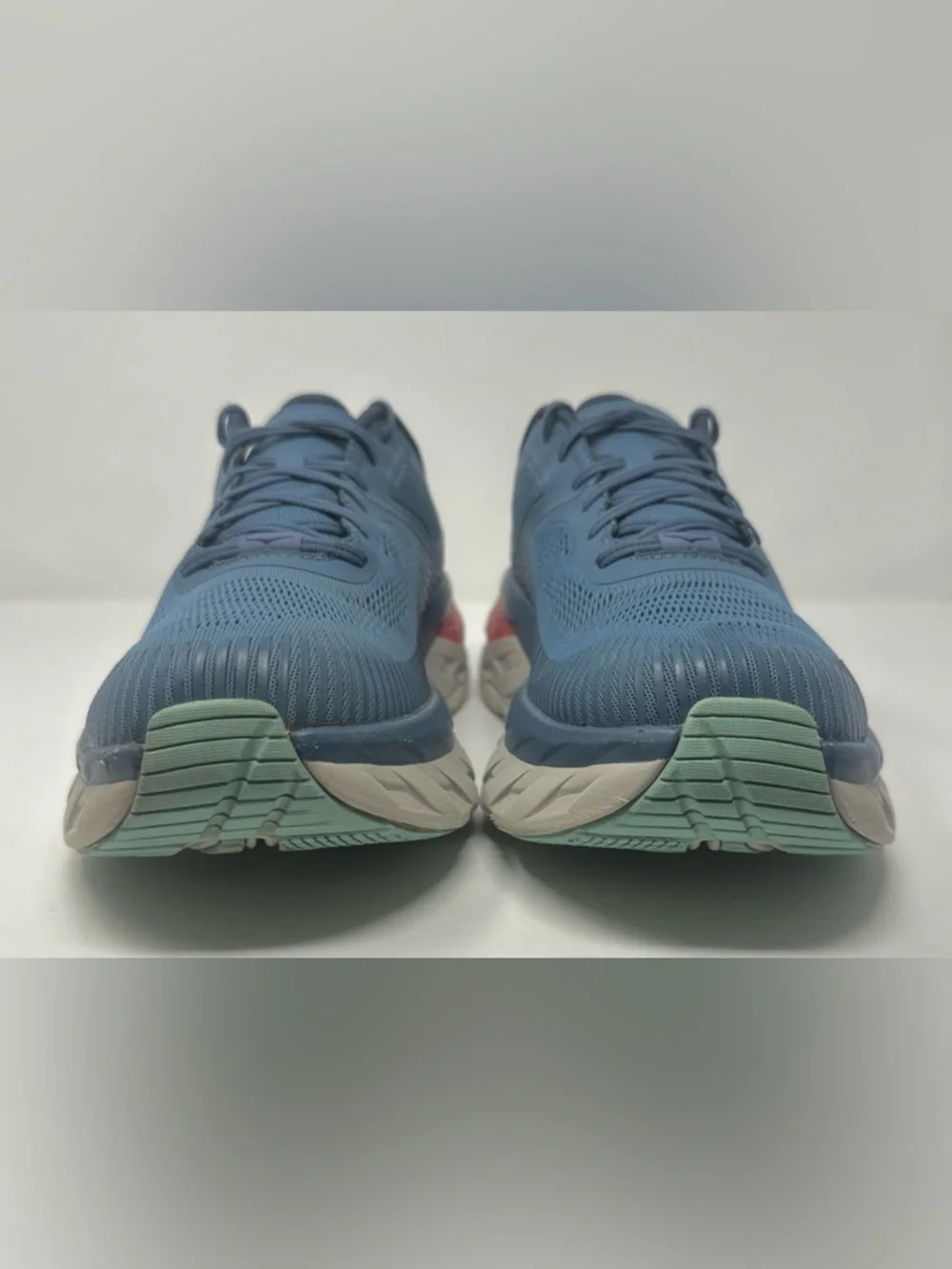Hoka Bondi 7 Men’s Real Teal Outer Space Blue Running (Cleaned & Refreshed)